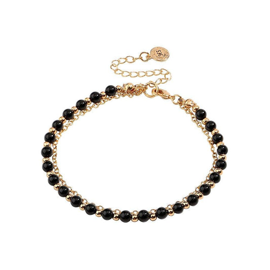 Beaded Friendship Bracelet Gold