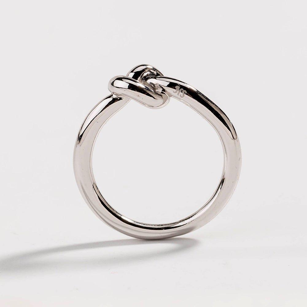 Love Knot Ring Commitment Ring