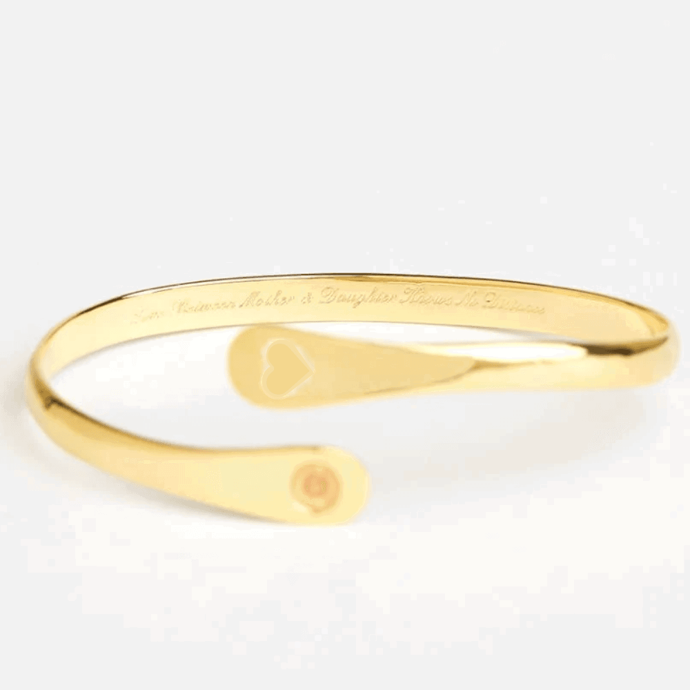 Mother-Daughter Engraved Bracelet Collection | Matching Jewelry for Moms & Daughters