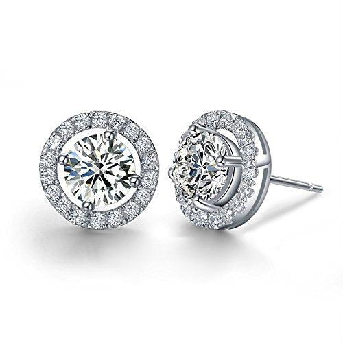 Hope Stud Earrings Earrings- Cubic Zirconia Stud Earrings Default Title