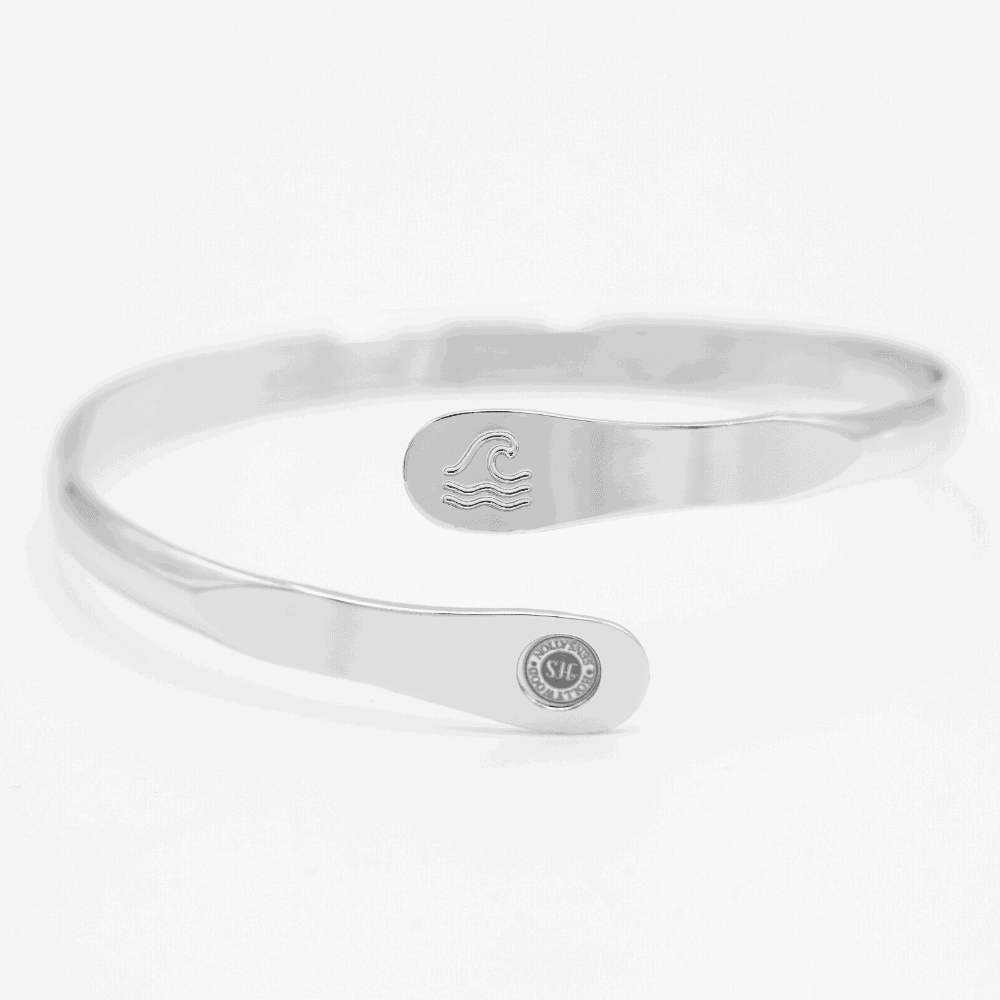 Engraved Wave Bracelets, Surfers Bracelets, Ocean Bracelets, Engraved Best wave of your life's out there Bracelets