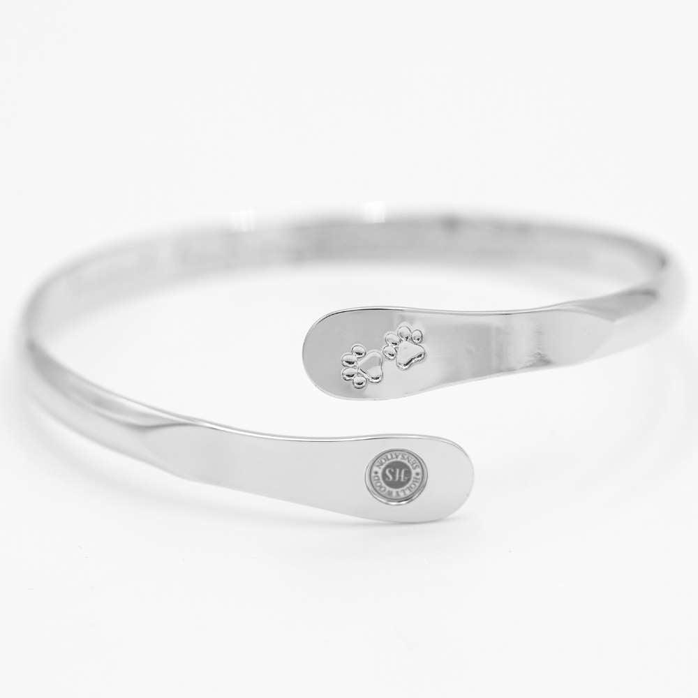 Furry Friends Bracelets, Engraved Furiends leave paw print in your heart- Paw Prints ( Furry Friends) Dog Bracelets, Cat Bracelets ,Pet Bracelets