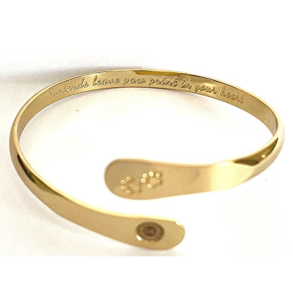 Furry Friends Bracelets, Engraved Furiends leave paw print in your heart- Paw Prints ( Furry Friends) Dog Bracelets, Cat Bracelets ,Pet Bracelets