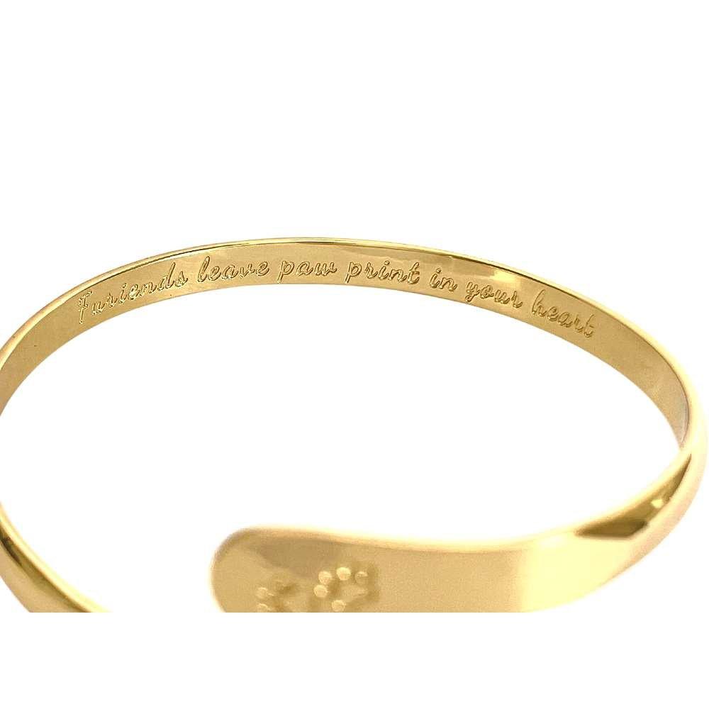 Furry Friends Bracelets, Engraved Furiends leave paw print in your heart- Paw Prints ( Furry Friends) Dog Bracelets, Cat Bracelets ,Pet Bracelets