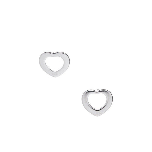 Ivy Heart Stud Earring- Earrings
