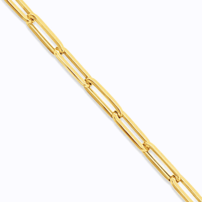 Ava Paperclip Link Necklace – Effortless Modern Glamour