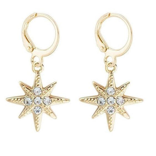 Star Dangle Earrings