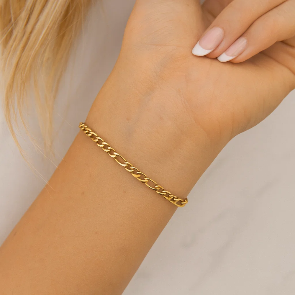Classic Figaro Chain Bracelet