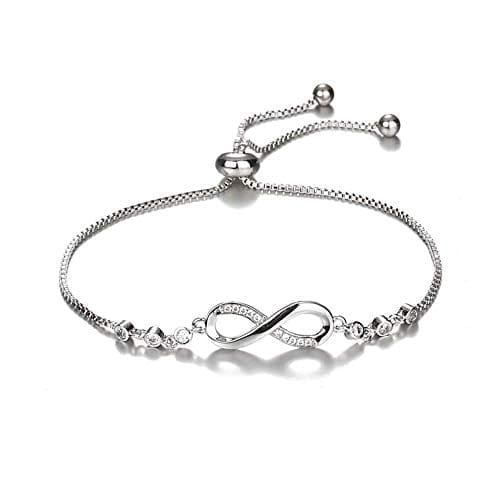Silver Infinity Bracelet-Hollywood Sensation®