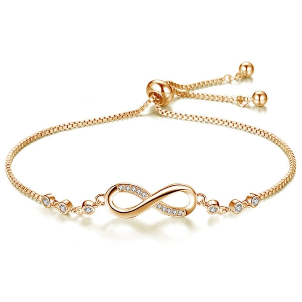 Buy Oralia Unisex Adult Silver Infinity Bracelet With Friendship Card at  Amazon.in