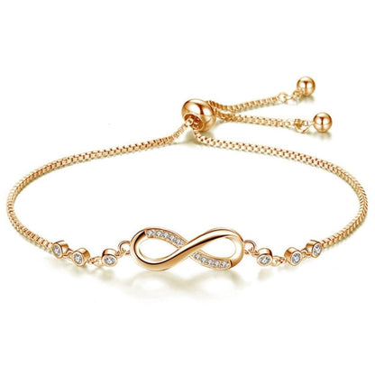 Gold Infinity Bracelet-Hollywood Sensation®