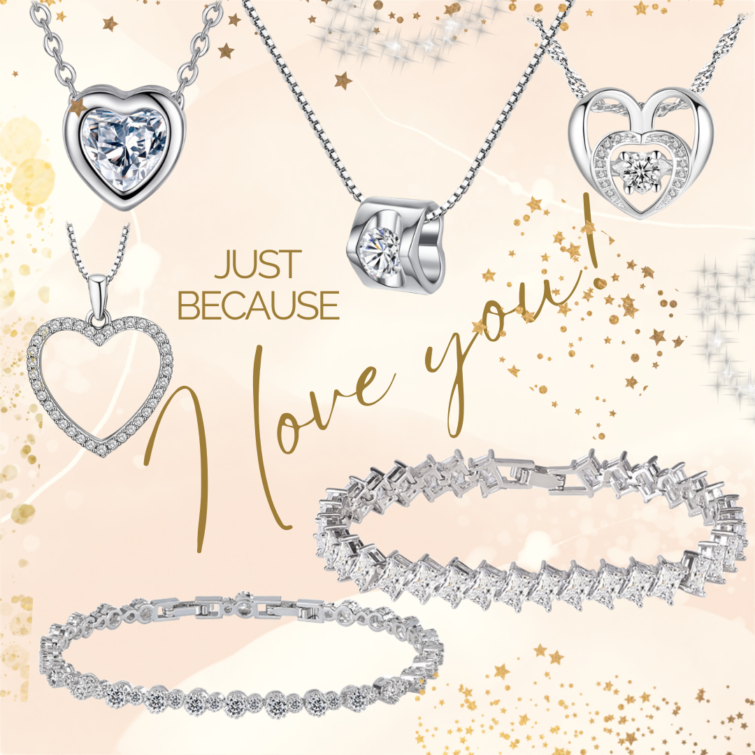 Silver Crystal Hoop Earrings-Hollywood Sensation®