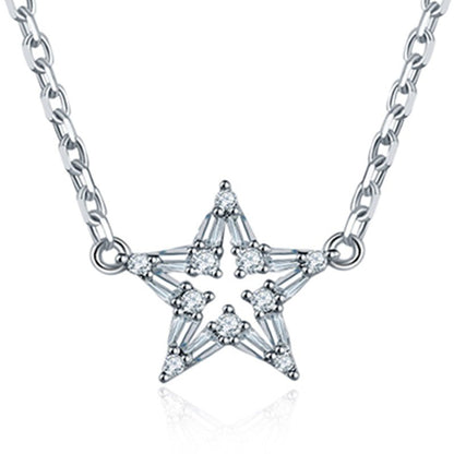Crystal Star Pendant Necklace - Hollywood Sensation®
