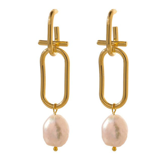 Freshwater Pearl Drop Earrings for Women - Hollywood Sensation®