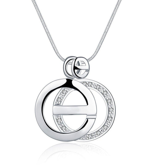 Giselle Silver Fashion Necklace for Women - Hollywood Sensation®