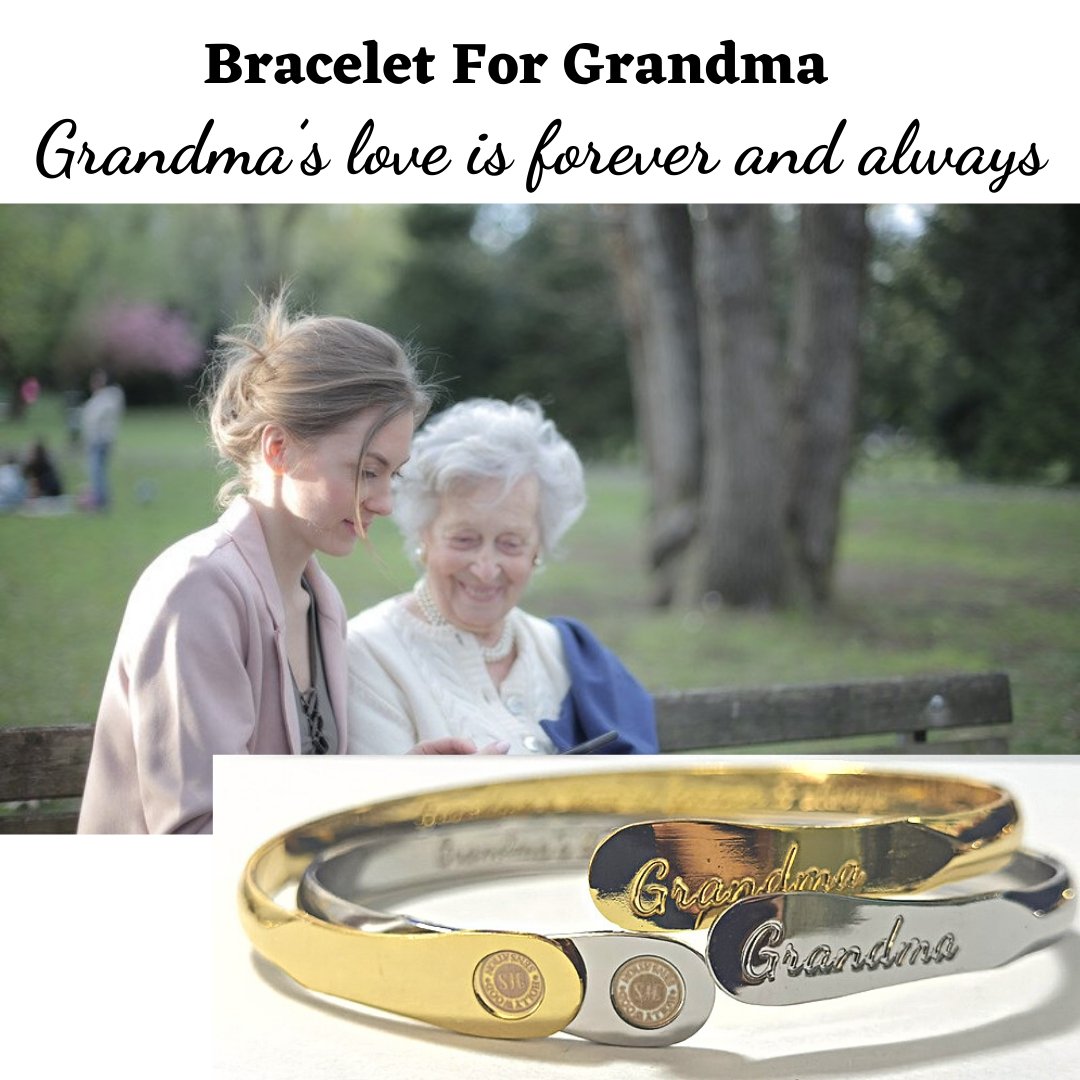 gold grandma bracelets engraved bracelets grandmas love is forever always 502990