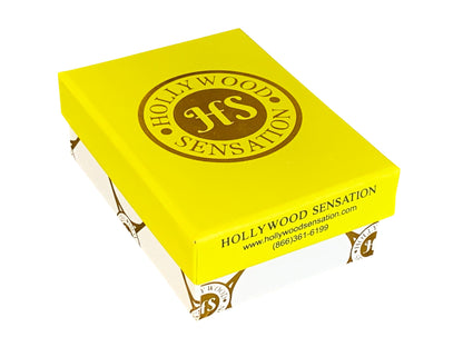 Gold Moon and Star Necklace for Women - Hollywood Sensation®