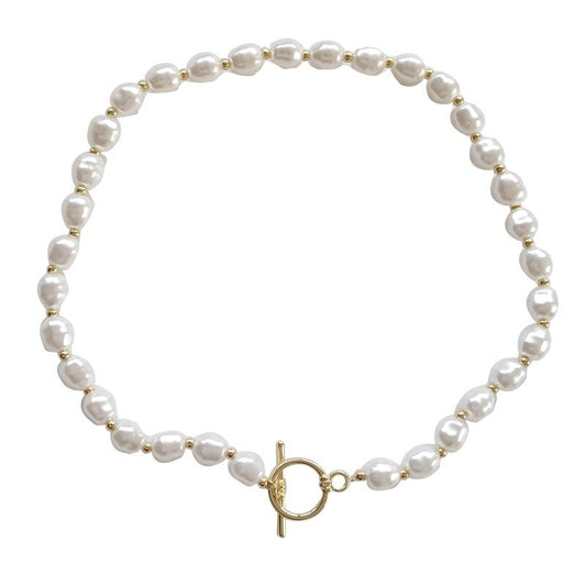 Pearl Choker Necklace Faux Pearl Necklace - Hollywood Sensation®