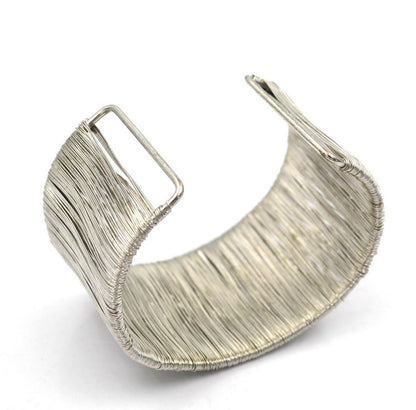 Silver Wire Cuff Bracelet-Hollywood Sensation®