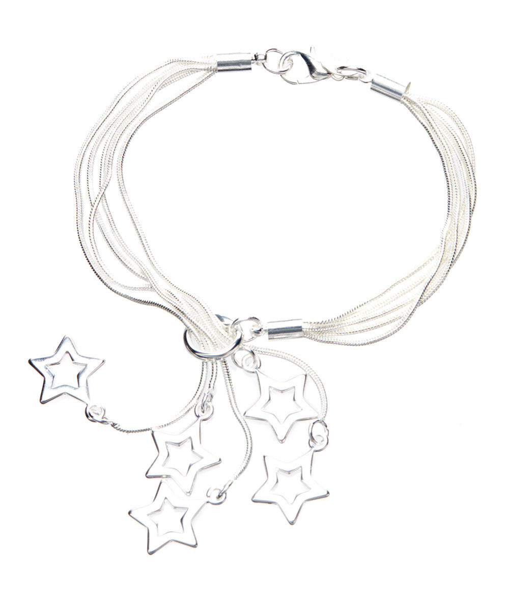 Sterling Silver Bracelets for Women Shooting Star Bracelet-Hollywood Sensation®